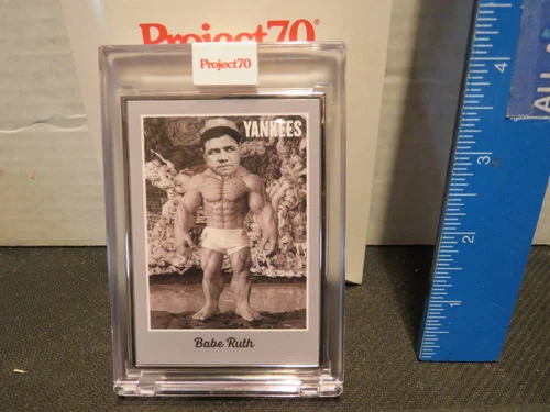 Topps Project70® Card 107 - 1970 Babe Ruth by Ron English - Artist Proof # 35/51