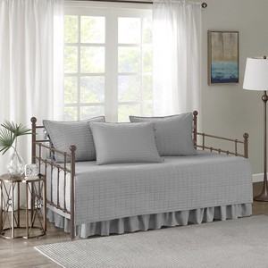 5 Pieces Daybed Bedding Cover Set Comforter Type Sched Quilt Image Is Loading 5 Pieces Daybed Bedding Cover Set Comforter Type