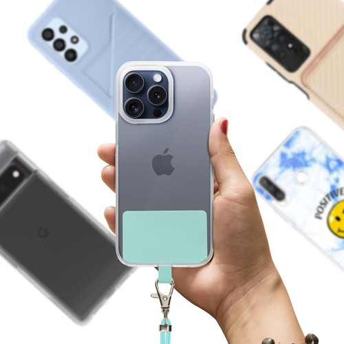 Avizar Cordon pour Smartphone Nylon Tressé 80cm Réglable Accroche Universelle - Zdjęcie 4 z 6