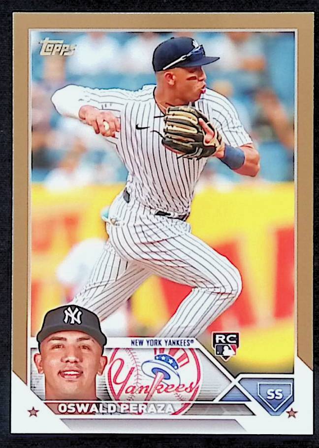 2023 Topps Series 1 - GOLD BORDER #'d /2023 - Pick From List & FREE SHIPPING - Picture 40 of 117