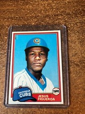 1981 Topps Baseball # 533 Jesus Figueroa RC