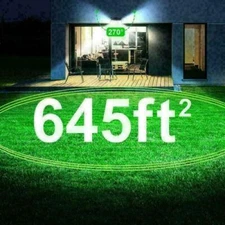 Waterproof LED Solar Powered Light PIR Motion Sensor Outdoor Lamp Wall Garden