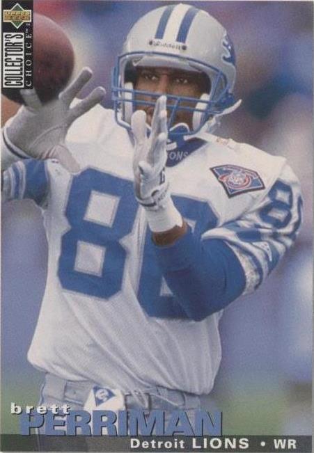 1995 Upper Deck Collector's Choice Brett Perriman #324 - 1 of 2