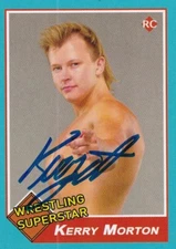 Kerry Morton Signed Pro Wrestling Trading Card Loot Exclusive Rookie Card RC NWA