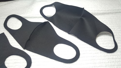 Máscara facial reutilizable lavable moda unisex mujeres hombres cubierta de tela máscaras capa EE. UU. - Imagen 11 de 12