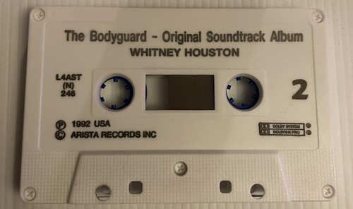 The Bodyguard Movie Soundtrack Music Cassette Tape L4 AST (N) 246 Arista 1992 - Picture 5 of 24
