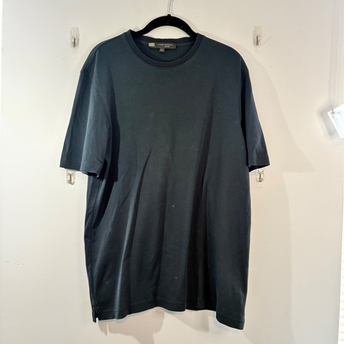 Robert Barakett Pima Cotton T-Shirt Rundhals Kurzarm Herren Größe L
