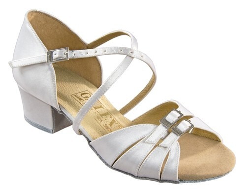 Women Children Girl's Ballroom Latin Dance Shoes Kids Low Heels For Girls 4cm - Picture 1 of 1
