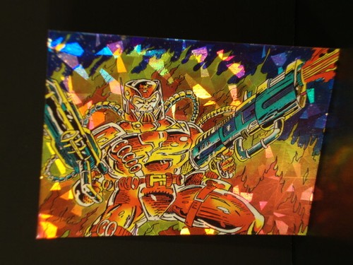 Shadow Hawk, 1992-Comic Images - "Prism" - "Subset Chase Card" - "P4 - Creation" - Picture 2 of 4