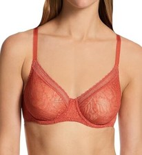 SIMONE PERELE 32E 12S324 COMETE MOULDED UNDERWIRE BRA, TEXAS PINK, NWT 120