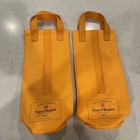 VEUVE CLICQUOT Champagne Insulated Bottle Travel Bag Wine Carry Case Handles 2