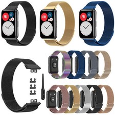 Milanese Mesh Watch Band Wrist Strap Bracelet for Huawei Watch Fit Smart Watch