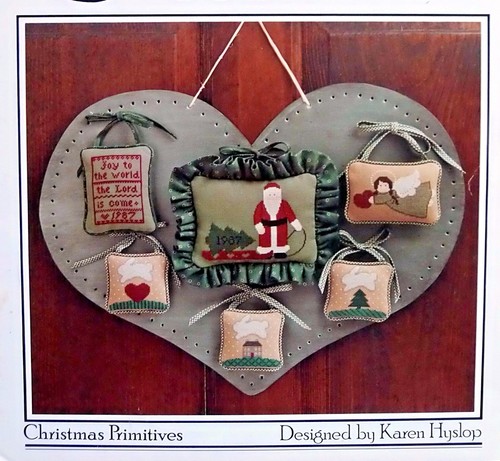 CC Cross Stitch CHRISTMAS PRIMITIVES Chart - Karen Hyslop B130 - Imagen 2 de 5