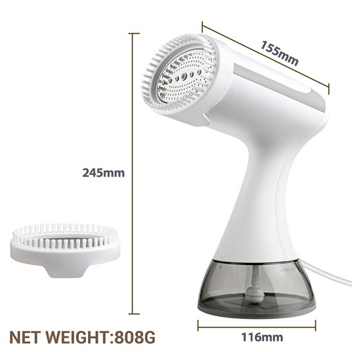 1500W Garment Steamer Handheld Dampfglätter Dampfbürste Steamer Dampfbügler Heim - Bild 2 von 12