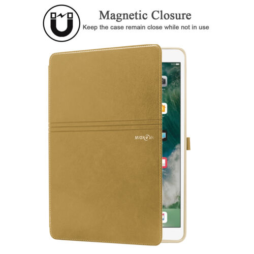 Schlanke Folio Smart PU Lederhülle für Apple iPad Air 3rd/Pro 10,5 Bleistifthalter - Bild 27 von 36