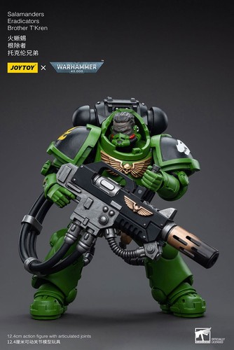 JOYTOY Warhammer 40K JT5260 1:18 Salamanders Eradicators Brother T'Kren Soldier - Picture 11 of 14