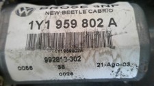 2006-2010 Volkswagen Beetle Convertible Passenger Side Window Motor 1Y1959802A
