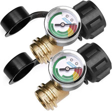 Propane Tank Gauge Level Indicator Leak Detector for 5Lb to 40Lb Propane Tank wi