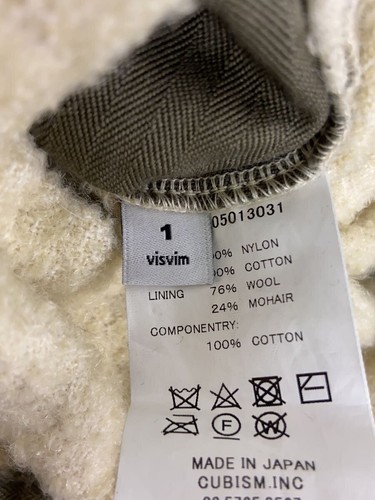 Visvim 17AW LONGLINER Jacket Nylon Khaki Size 1 - Picture 4 of 6