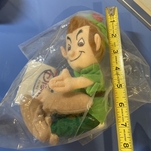 Disney Peter Pan & Captain Hook (sealed bags) Mini Bean Bag Plush lot a181 Lot#4 - Picture 10 of 18