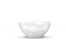 TV Tasse Kaffee Schale Gesicht grinsend Schüssel Müslischale Fiftyeight 350 ml