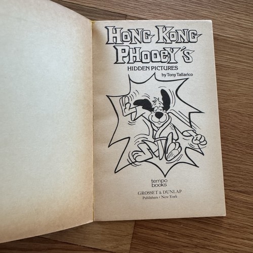 Vintage 1976 Hong Kong Phooey Hidden Pictures Puzzle Book – Hanna-Barbera - Picture 4 of 9