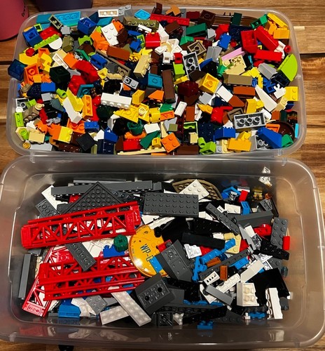 Menge Lego Bulk gemischt Bausteine Blöcke Stck. Stücke 6 Pfund - Bild 1 von 6