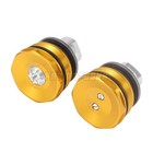 Front Fork Caps Bolts Adjuster Plugs For Kawassaki Ninja ZX-6R 2013-2024 2022