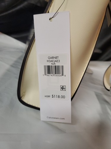 Bandolera Calvin Klein Reyna Almendra/Taupe/Blanco Logo - Imagen 5 de 12
