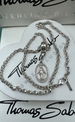 Massive Thomas Sabo Kette & Madonna Charm Anhänger - Bild 3 von 5