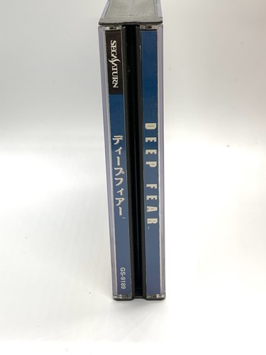 Deep Fear Sega Saturn Japan Import Survival Horror Rare Komplett Getestet - Bild 2 von 15