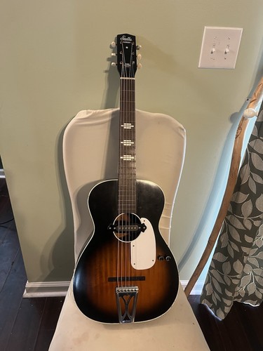 1960s Vintage Harmony Stella H-929 Parlor - Mojo Beast Acoustic-Electric Guitar!