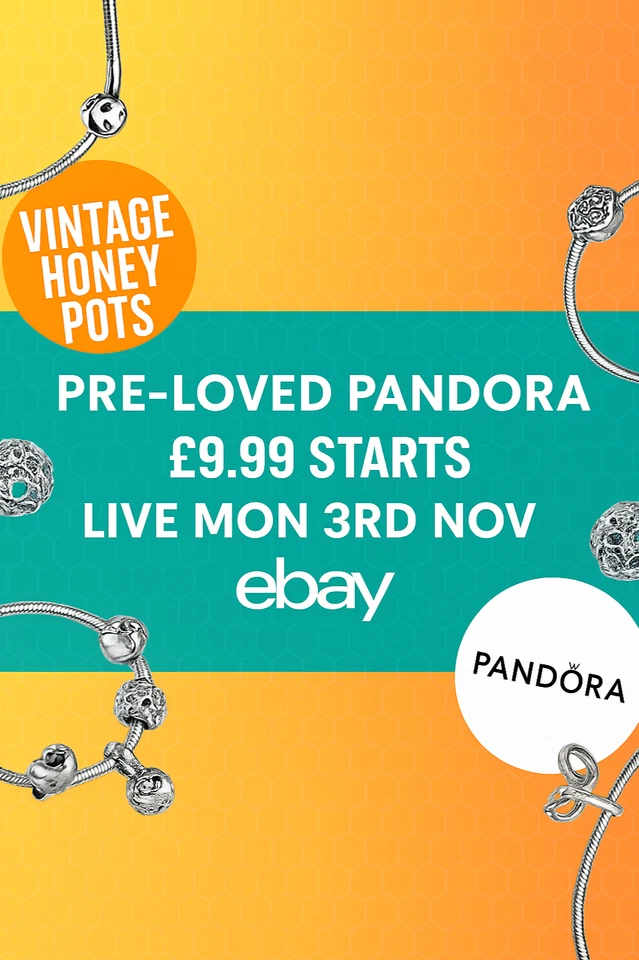 Pre-Loved Pandora £9.99 Starts LIVE Mon 3rd Nov 12pm
