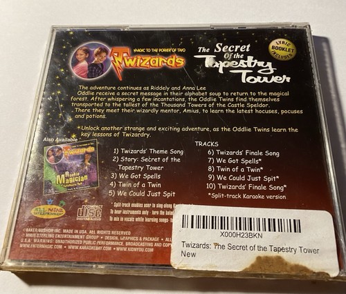 Twizards: The Secret Of The Tapestry Tower CD NEW Sealed Free Shipping. - Picture 5 of 5