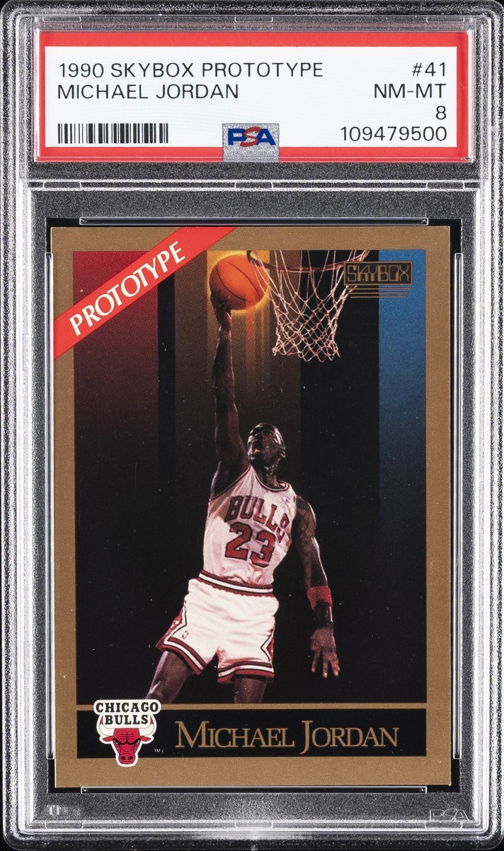 1992 SKYBOX MICHAEL JORDAN PSA8 ジョーダン 1992 Skybox MICHAEL JORDAN USA #44 PSA 8 | eBay