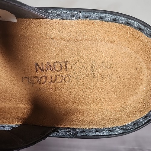 Naot CORNET Sandals Womens Size EU 40 Blue Slip On Strap Adjustable - Picture 10 of 10