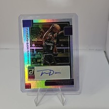 2022-23 Panini Donruss Signature Series Terence Davis Auto