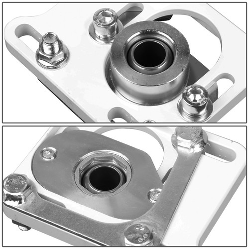 FOR 94-04 MUSTANG WHITE +/-2.5 ADJUST ALIGNMENT CAMBER CASTER PLATES 99 01 02 03 - Bild 4 von 5