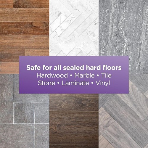 Fregona de vapor súper térmica almohadillas de microfibra de limpieza rápida todos los pisos duros sellados nueva - Imagen 10 de 11