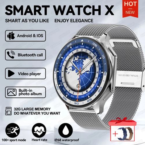 2024 DT WATCH X AMOLED Smartwatch with AI Music Health Extras - Picture 12 of 22