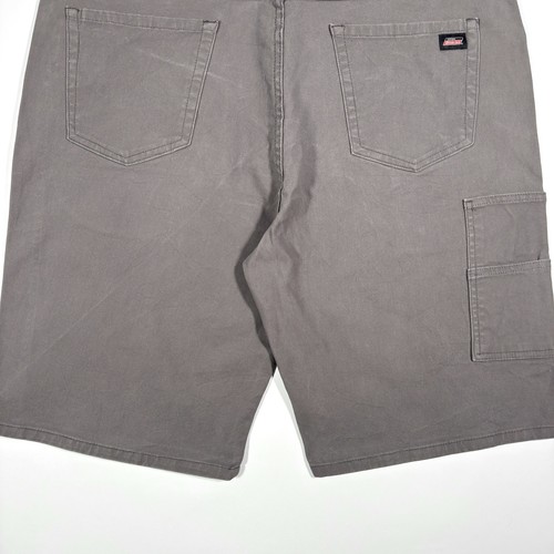 Dickies Grey Regular Fit Canvas Carpenter Shorts W40 Workwear Cargo Jorts Skater - Picture 5 of 8