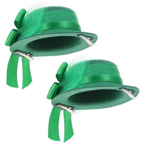 Cappello creativo forcine eleganti clip natalizie accessori Patricks per donna - Foto 9 di 12