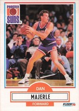 1990-91 Fleer - Dan Majerle #150 EX