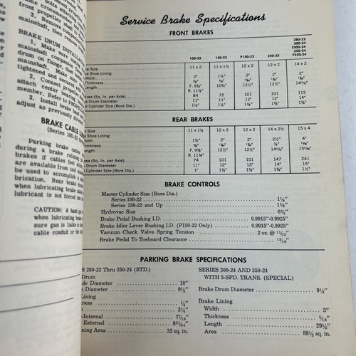 Original GM 1951 GMC Maintenance Manual Truck Models 100 - 350 X-5111 - Imagen 4 de 9