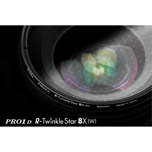 KENKO Cross Filter PRO1D R-Twinkle Star 8X (W) 77mm 8 Cross Effect - Picture 6 of 9