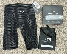New TYR Avictor 2.0 Mens High Waist Jammer Titanium Color Size 28 MSRP $349 (S16