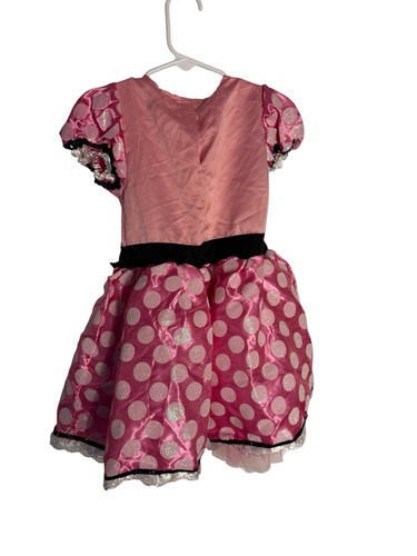 Dress Disney Minnie Mouse Pink Dot Costume Toddler Size 3 GIRL KIDS - Picture 6 of 6