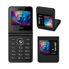 FLIP Phone Logic Z1L 4G Unlocked Dual SIM | SOS Button, Long Battery Life GR