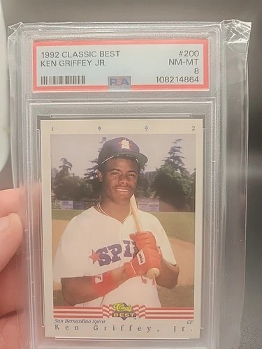 1992 Classic best Ken Griffey junior PSA 8