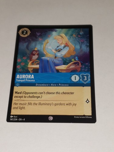 Disney Lorcana TCG 141/204 Ursula's return Aurora Trading Card Game # - Picture 2 of 3